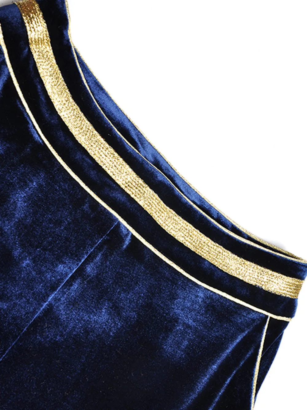 Velvet Two Piece Pants Set