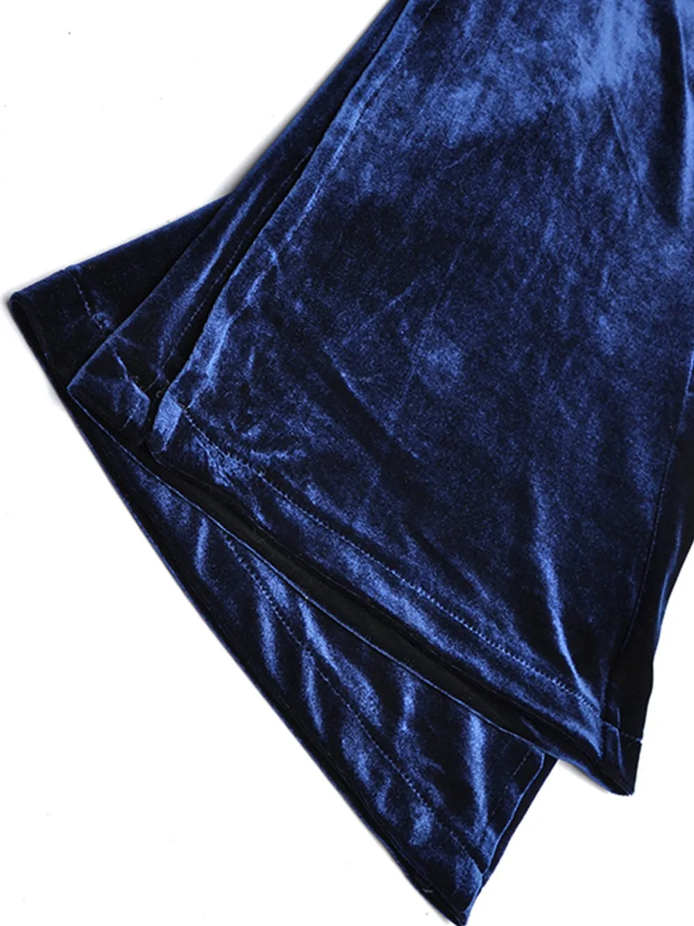 Velvet Two Piece Pants Set
